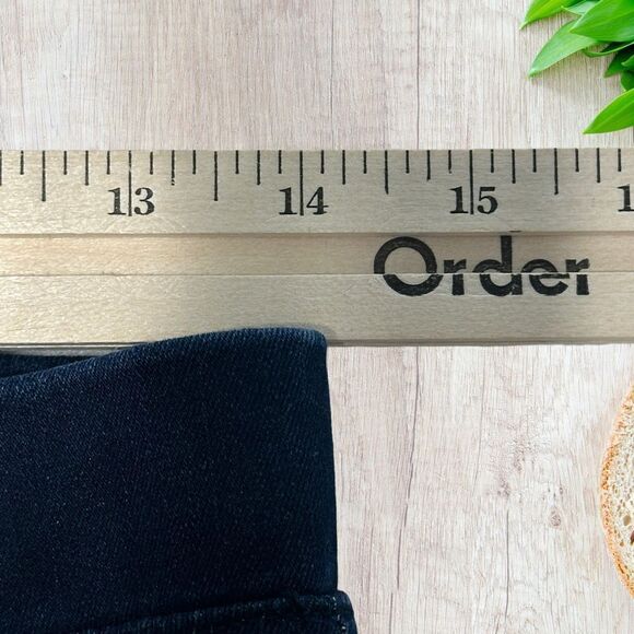 Betabrand Womens Denim Jeans Size MP Straight Leg Pull On Timeless‎ Simple - Picture 6 of 10